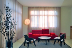 Silent Gliss - Wave Curtain, Colorama Fabric